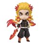 Tamashii Nations Figure Demon Slayer Kimetsu No Yaiba Kyojuro Rengoku Respiração de Chamas Mugen Train Figuarts Mini