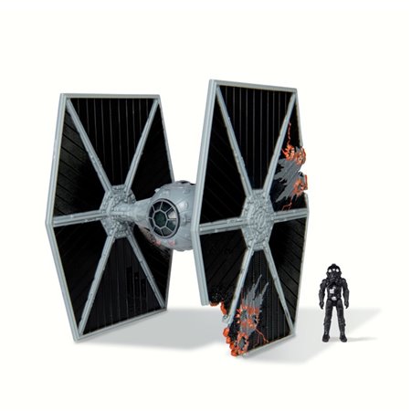 Jazzwares figura navio 8 cm tie fighter e figura