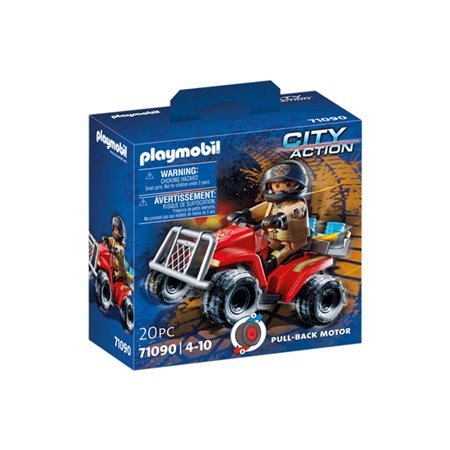 Bombeiros Playmobil - quadriciclo de velocidade