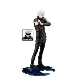 Figura kotobukiya jujutsu kaisen satoru gojo artfxj edição bônus 25 cm