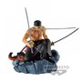 Figura banpresto uma peça diorama roronoa zoro o pincel