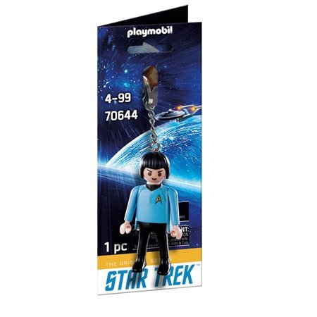 Chaveiro Playmobil Jornada nas Estrelas Sr. Spock