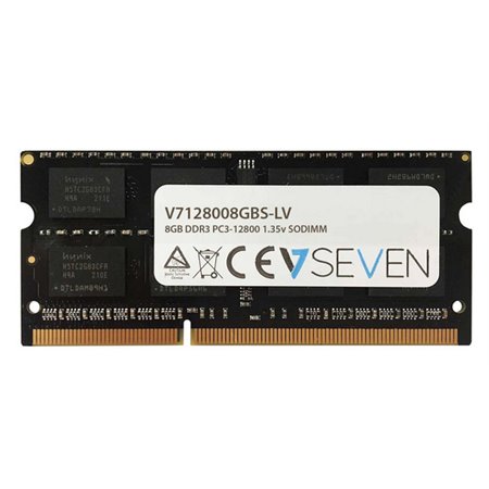 Memória ram v7 sodimm 8gb ddr3 1600 mhz pc3 - 12800