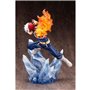 Figura kotobukiya my hero academia artfxj shoto todoroki ver 2 edição bônus pvc escala 1 - 8 26 cm