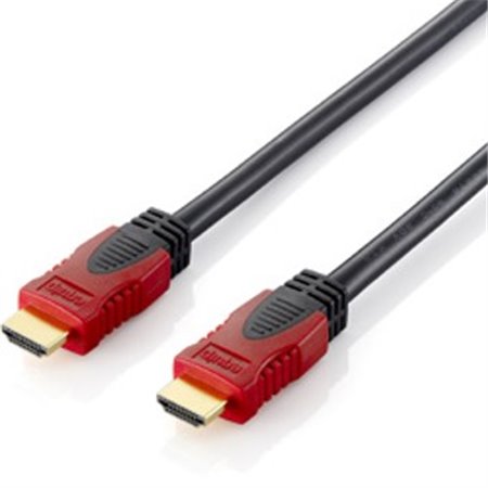 Equipar cabo HDMI 2.0 de alta velocidade com ethernet macho - macho 1m preto