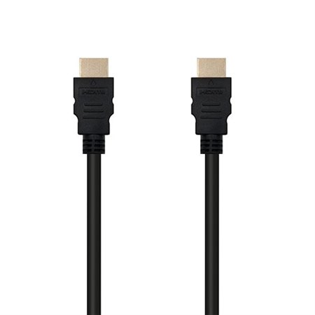 Cabo hdmi(a) para hdmi(a) 4k 2m nanocabo preto macho - macho - 60hz - 18gbps - v2.0