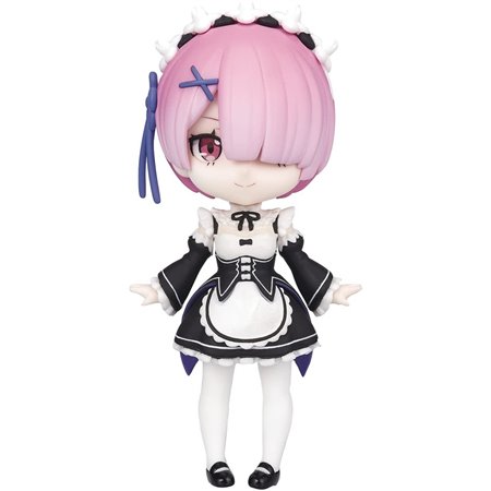 Figura nações tamashii re: zero iniciando a vida em outro mundo 2 temporadas ram figuarts mini