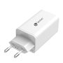 Carregador de parede Leotec 65w carga rápida 2 tipo usb - c pd 1 usb - branco