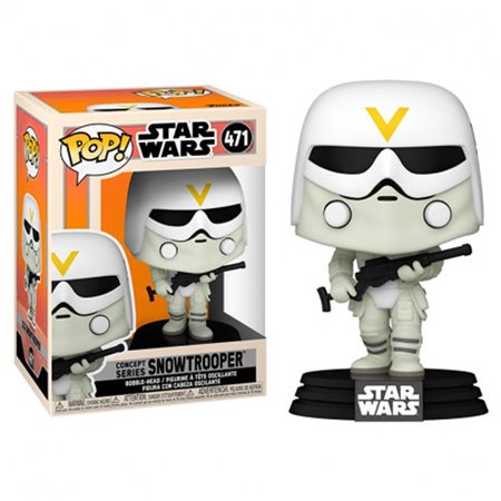 Funko Pop Star Wars Concept Snowtrooper versão alternativa 56768