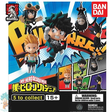 Gashapon my hero academia chaveiro mascote deformado smash vol.2 bandai