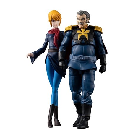 Figures megahouse gmg mobilesuit gundam principity of zeon army 07 ramba ral & crowley hamon