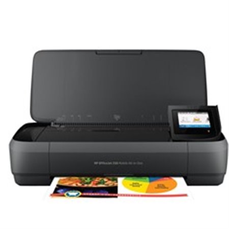 HP multifuncional jato de tinta colorida officejet 250 móvel 20ppm - usb - wi-fi