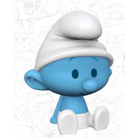 Figura cofrinho plastoy série de tv animada os smurfs smurf pvc