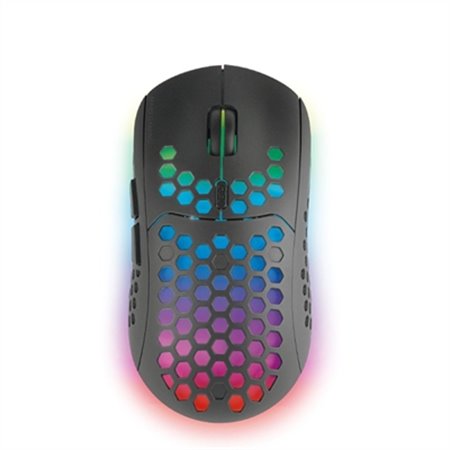 Mouse mouse mars gaming sem fio sem fio 6 botões 3200dpi preto