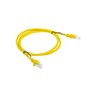 Patch cord rj45 lanberg cat.6 utp 1m fluke passado amarelo