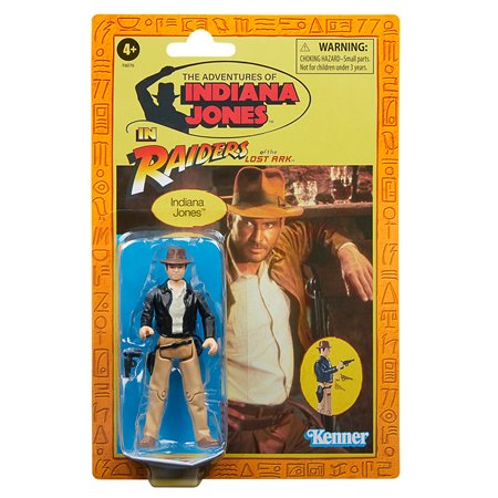 Figura hasbro coleção retrô indiana jones raiders of the lost ark - indiana jones