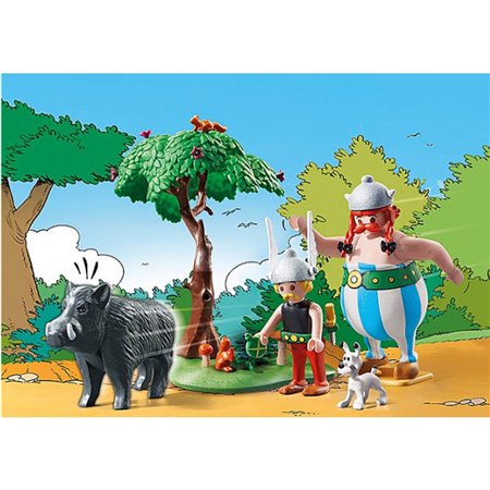 Playmobil Asterix: a caça ao javali