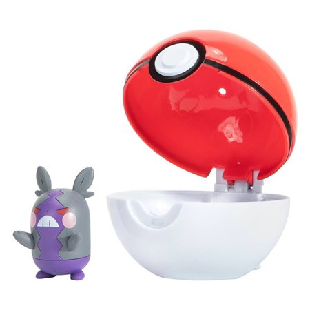 Pokeball jazwares pokemon clip 'n' go morpeko + pokeball