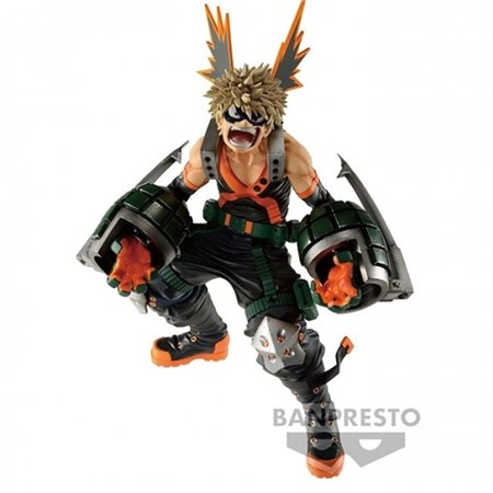 Figura banpresto meu herói academia banpresto crônica super master stars peça o katsuki bakugo