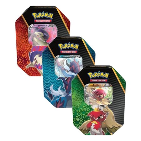 jogo de cartas pokemon tcg poderes divergentes latas display 6 latas inglês