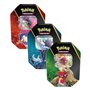 jogo de cartas pokemon tcg poderes divergentes latas display 6 latas inglês