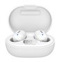 Fones de ouvido sem fio aiwa ebtw - 150 bluetooth branco + estojo de carregamento