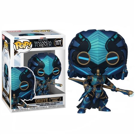 Funko Pop Marvel Pantera Negra Wakanda Forever Okoye Midnight Angel 66719