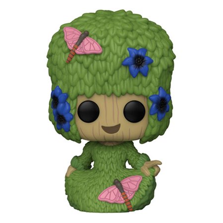 Funko Pop Marvel Guardiões da Galáxia Cabelo Fancy Groot Marie 70649