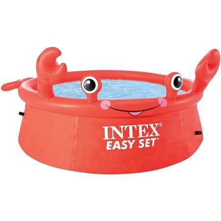 Intex 26100 - piscina inflável para crianças 183 x 51 cm 880 litros design caranguejo