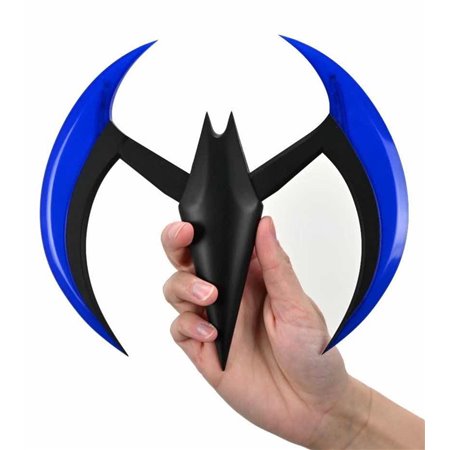 Réplica neca batman além - batarang azul com luzes