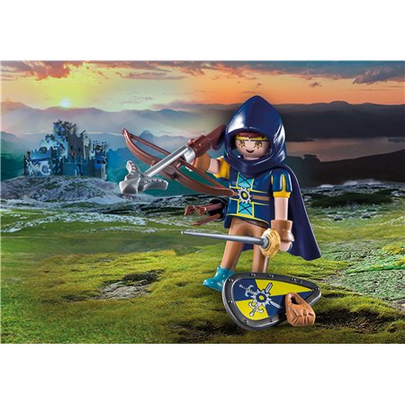 Playmobil novelmore - gwynn com equipamento de combate