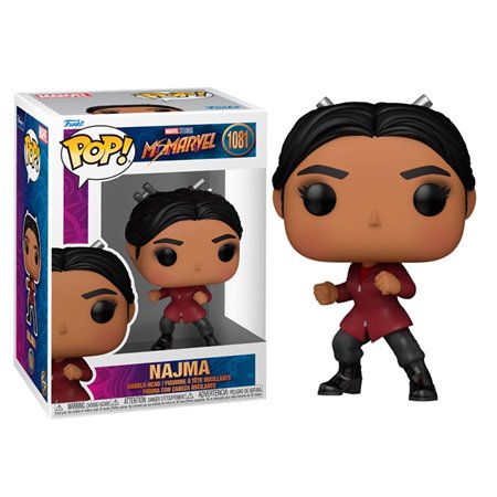 Funko Pop Marvel Sra. Marvel Najma 59499