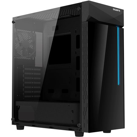 Gaming box gigabyte c200g atx 2xusb3.0 1xusbc rgb s - f preto