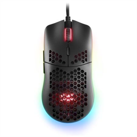 Mouse mouse mars gaming mmax óptico usb 7 botões 12400dpi preto