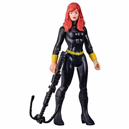 Figura hasbro viúva negra 9,5 cm maravilha lendas retrô