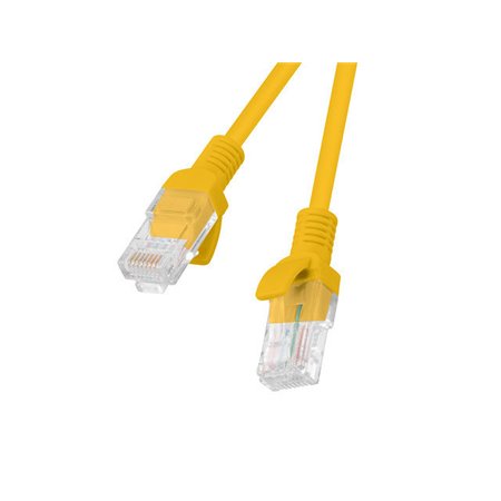 Patch cord rj45 lanberg cat.6 utp 1,5m fluke passou laranja