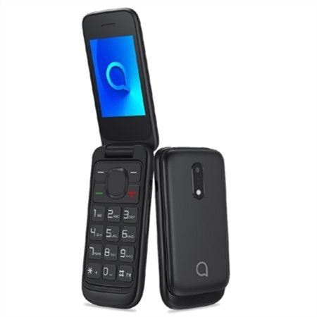 Celular Alcatel 2057d preto - 2,4 polegadas - 4mb rom - 4mb ram - 1,3 mpx - 970 mah