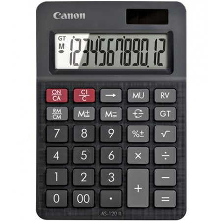Calculadora de bolso Canon como - 120ii - 12 dígitos