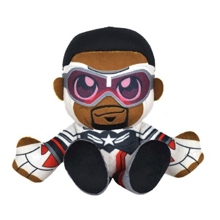 marcas estranhas maravilha sam wilson capitão américa brinquedo de pelúcia