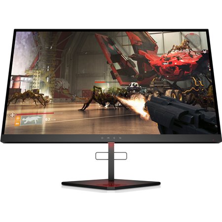 Monitor de jogos tn led omen x 25f 24,5 polegadas hp full hd - 1ms - 240 hz - sincronização adaptável - 1000:1 - hdmi - porta de