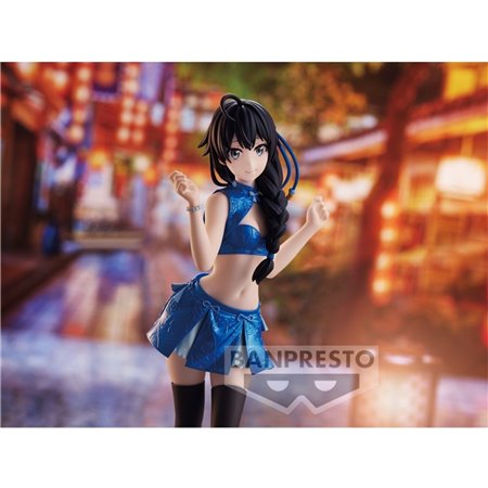 Figura banpresto minha comédia romântica adolescente kyunties yukino yukinoshita snafu clímax