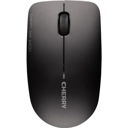 Mouse sem fio cherry mw 2400 usb 3 botões preto