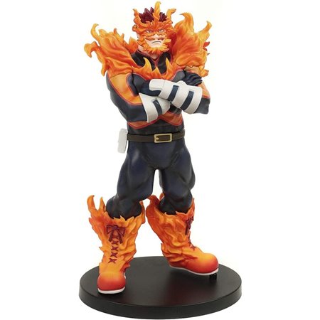 Figura banpresto meu herói academia idade dos heróis empreendimento e shoto enji todoroki