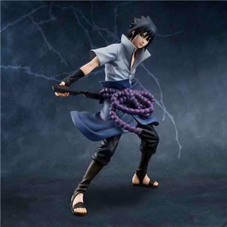 Figura megahouse naruto shippuden sasuke uchiha gema