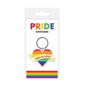 Pirâmide orgulho amor é amor chaveiro