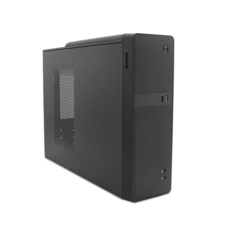 Coolbox microatx slim t310 usb-c caixa de computador desktop sfx leitor de cartão de origem incluído