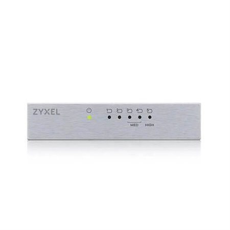 Switch 5 portas zyxel - full duplex 10 - 100 - 1000