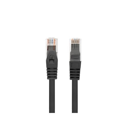 Patch cord rj45 lanberg cat.6 utp 1m preto