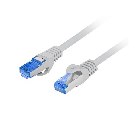 Patch cord rj45 lanberg cat.6a s - ftp lszh cca 2m fluke passou cinza