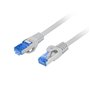 Patch cord rj45 lanberg cat.6a s - ftp lszh cca 2m fluke passou cinza